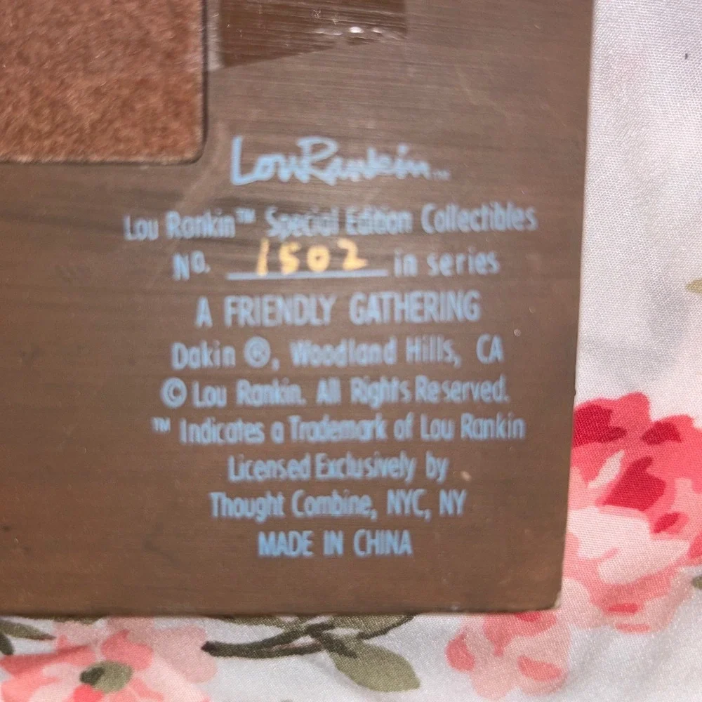 Lou Rankin hand painted